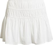 BP. Drop Waist Flare Cotton Skort
