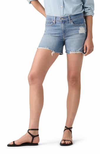 Levi's Mid Length Denim Cutoff Shorts