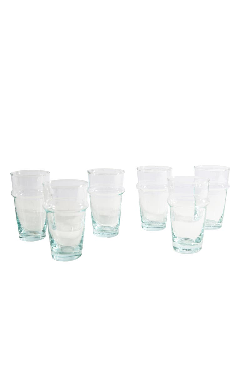 Beldi Stacking Glass, Main, color, WHITE