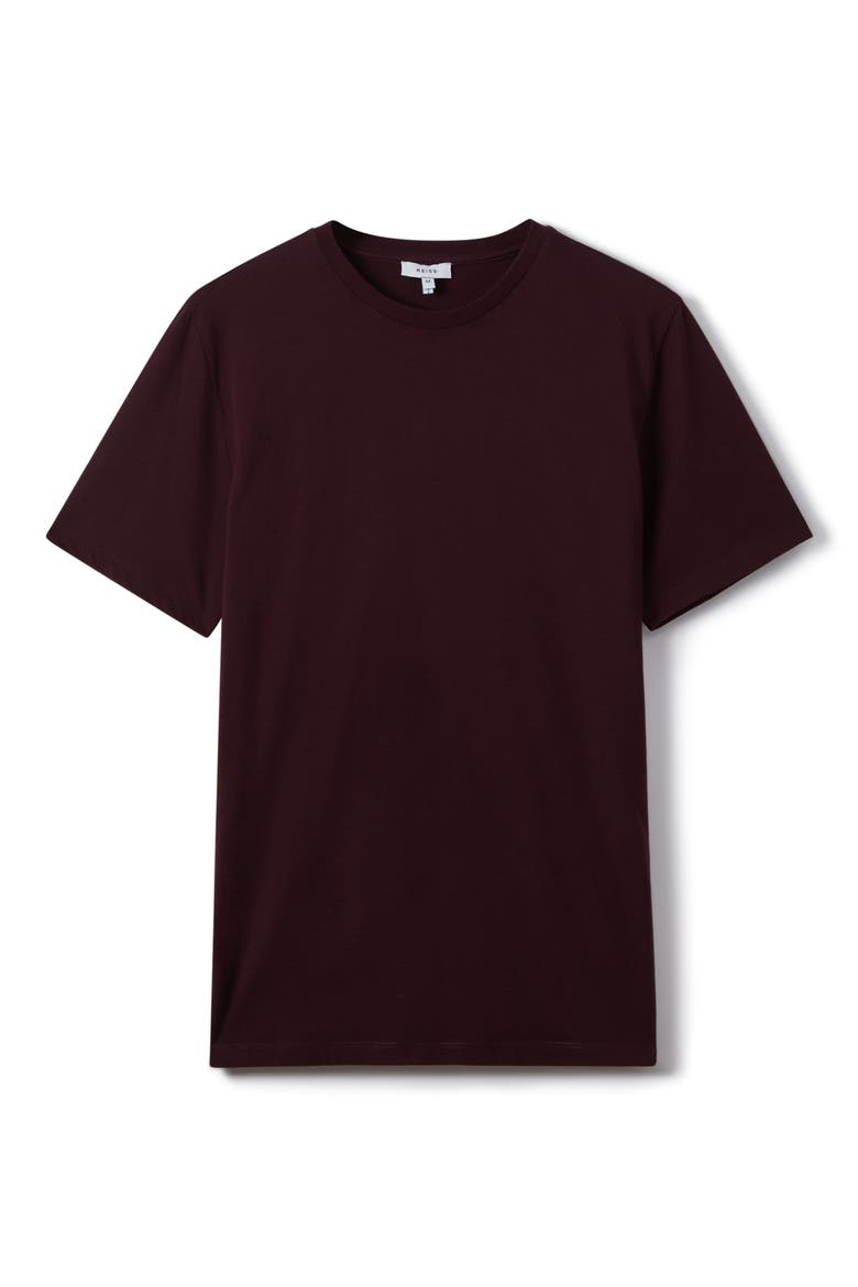 Bless Tailored Fit Cotton T-Shirt, Alternate, color, BORDEAUX