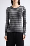 Lisa Yang Tarika Stripe Cotton & Cashmere Sweater
