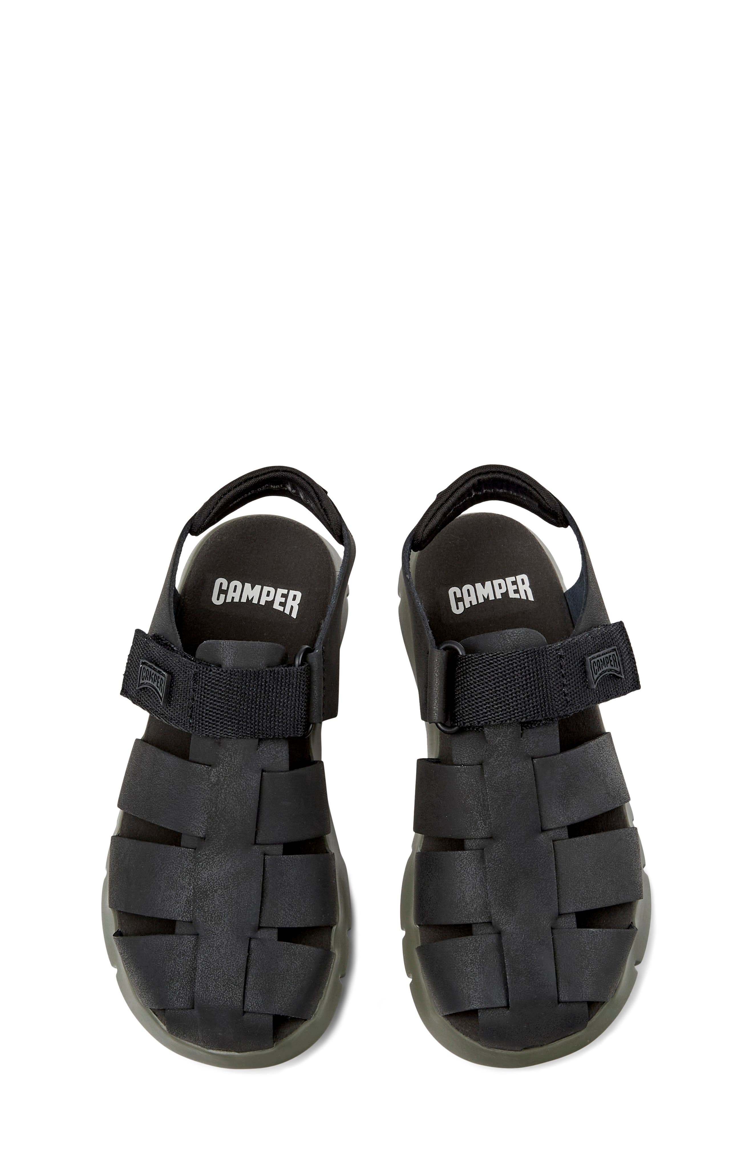 Camper Kids' Oruga Fisherman Sandal, Alternate, color, 