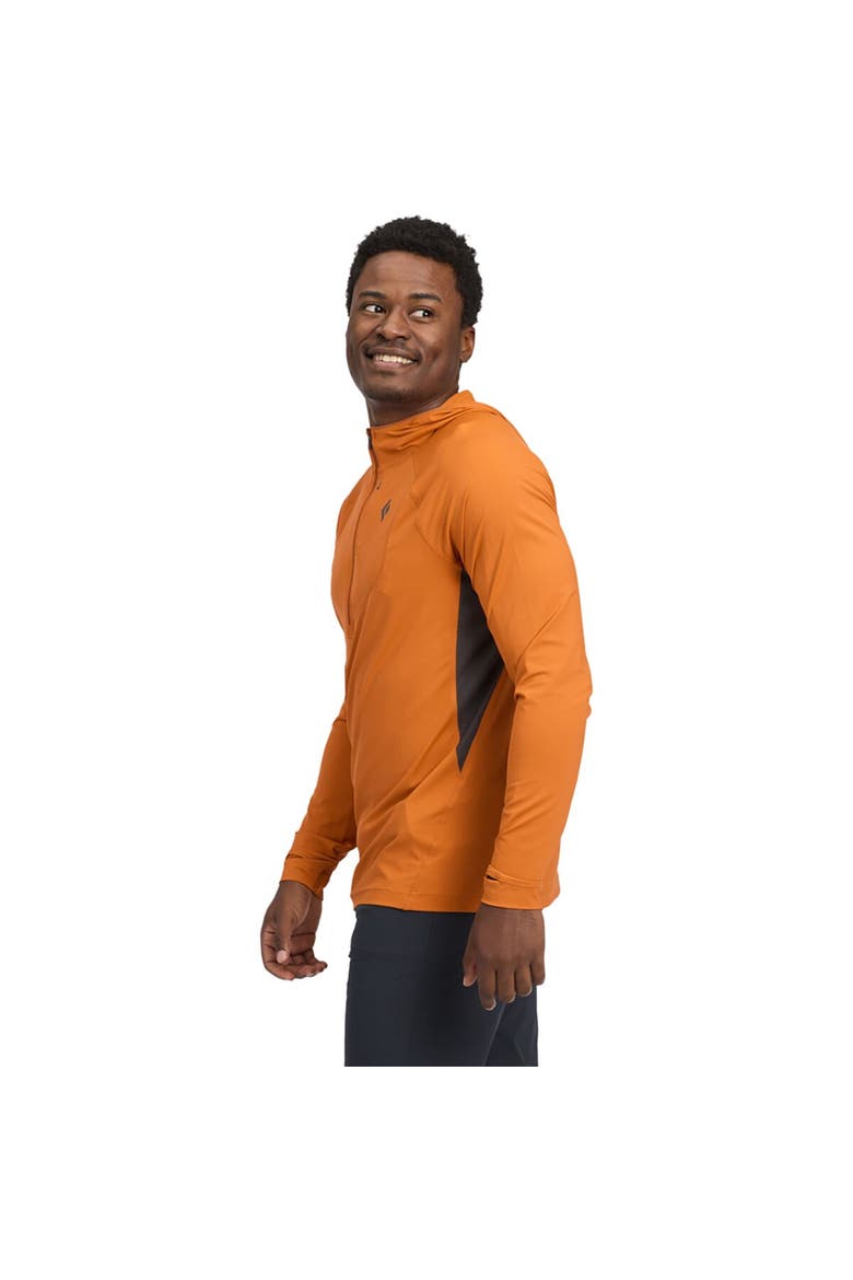 Alpenglow Pro Hoodie - Men's, Alternate, color, Saffron
