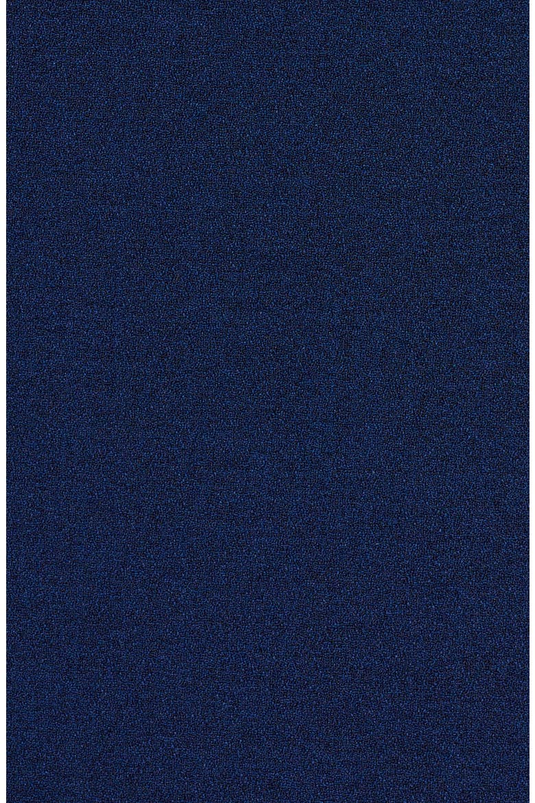 Twist Neck Crepe Dress, Alternate, color, NAVY SATEEN