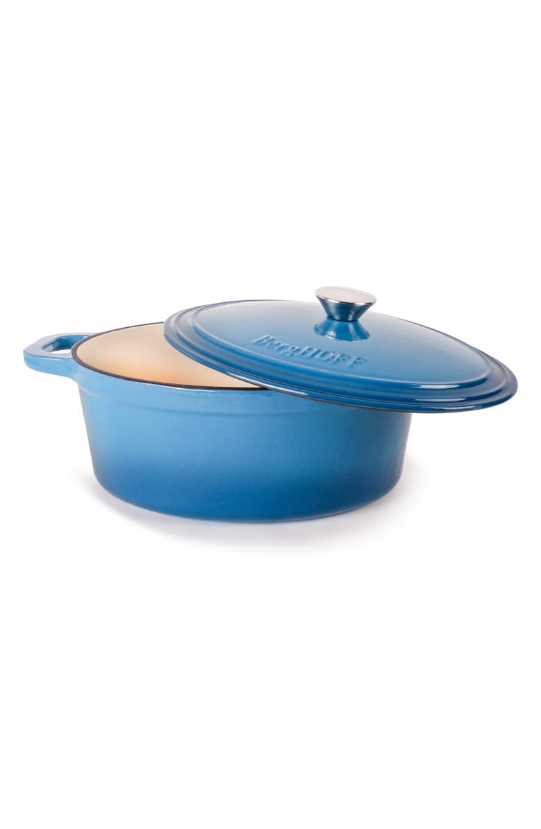 BergHOFF Neo 6-Piece Cast Iron Set, Alternate, color, Blue