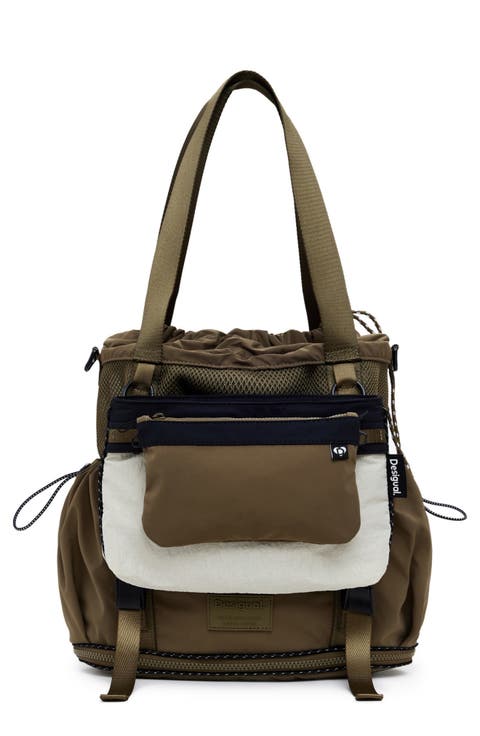 Large Nylon Modular Backpack