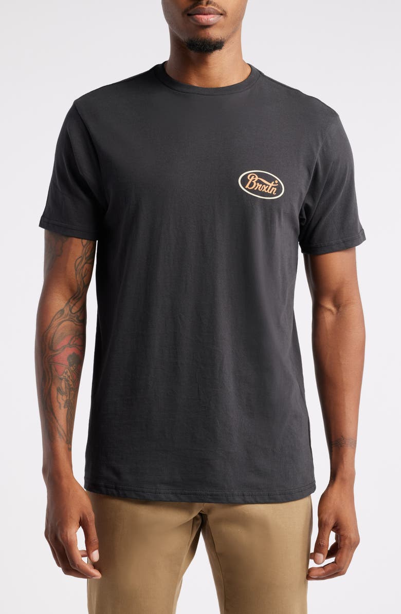 Brixton Parsons Graphic T-Shirt, Main, color, 