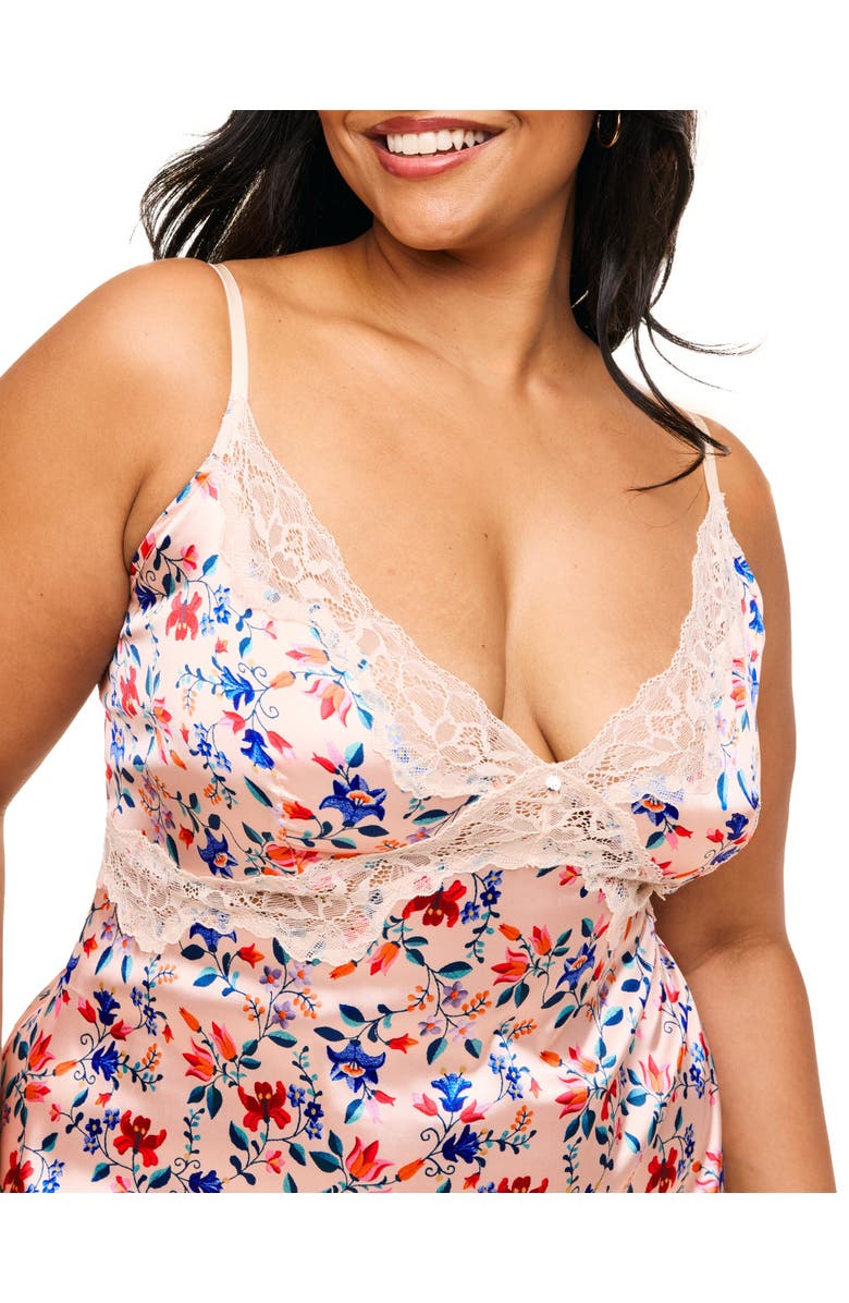 Adore Me Angie Slip, Alternate, color, Floral Beige