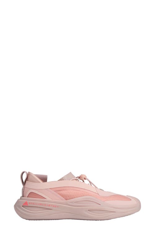 Adidas By Stella Mccartney Low Ground Sneakers In Vapour Pink/turbo/lilac