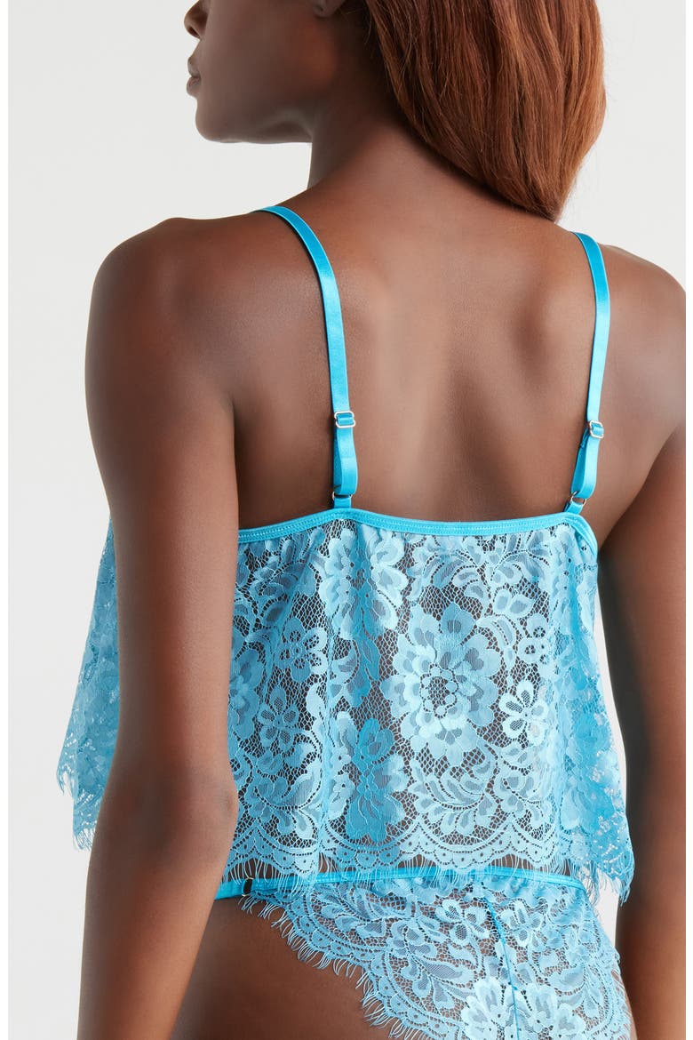 Crop Lace Camisole, Alternate, color, BLUE