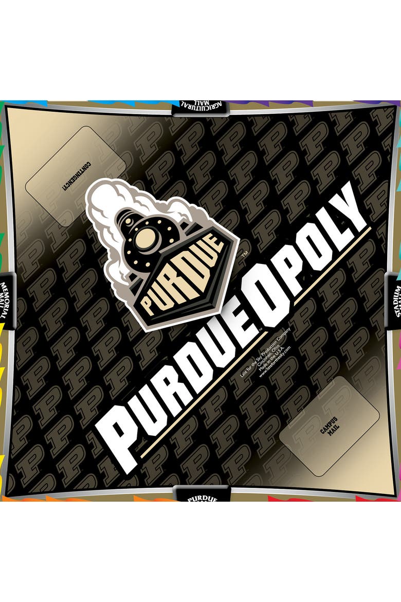 University of Purdue Opoly Monopoly Board Game, Alternate, color, Multicolored