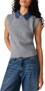 Steve Madden Kelson Cap Sleeve Sweater