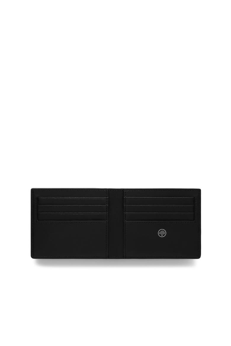 8 Card Leather Wallet, Alternate, color, Black