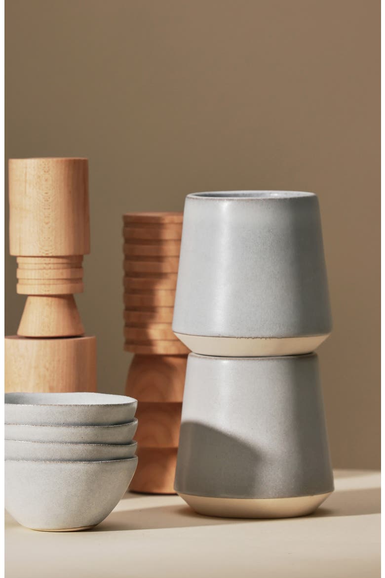 The Cups Set of 4 Cups, Alternate, color, STONE BLUE
