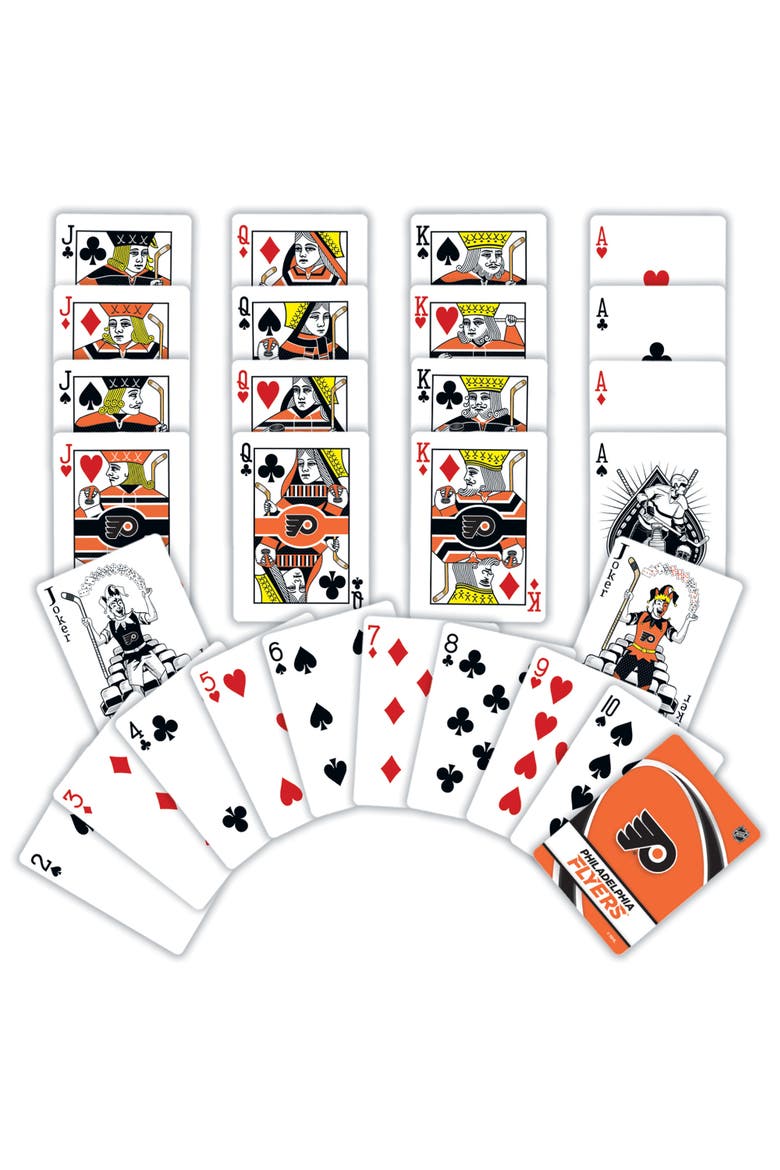Philadelphia Flyers Playing Cards, Alternate, color, Multicolor