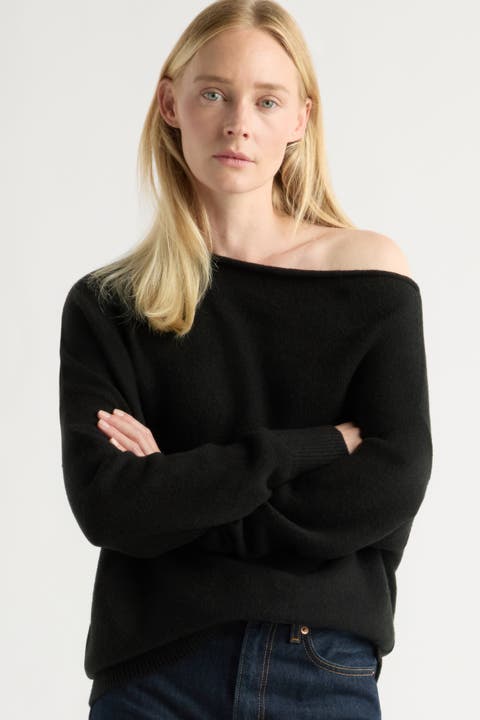 Iris Off-shoulder Sweater