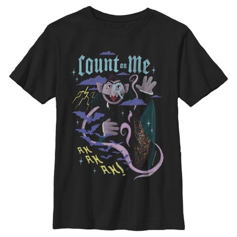 Boy's Sesame Street Count on Me  Graphic T-Shirt
