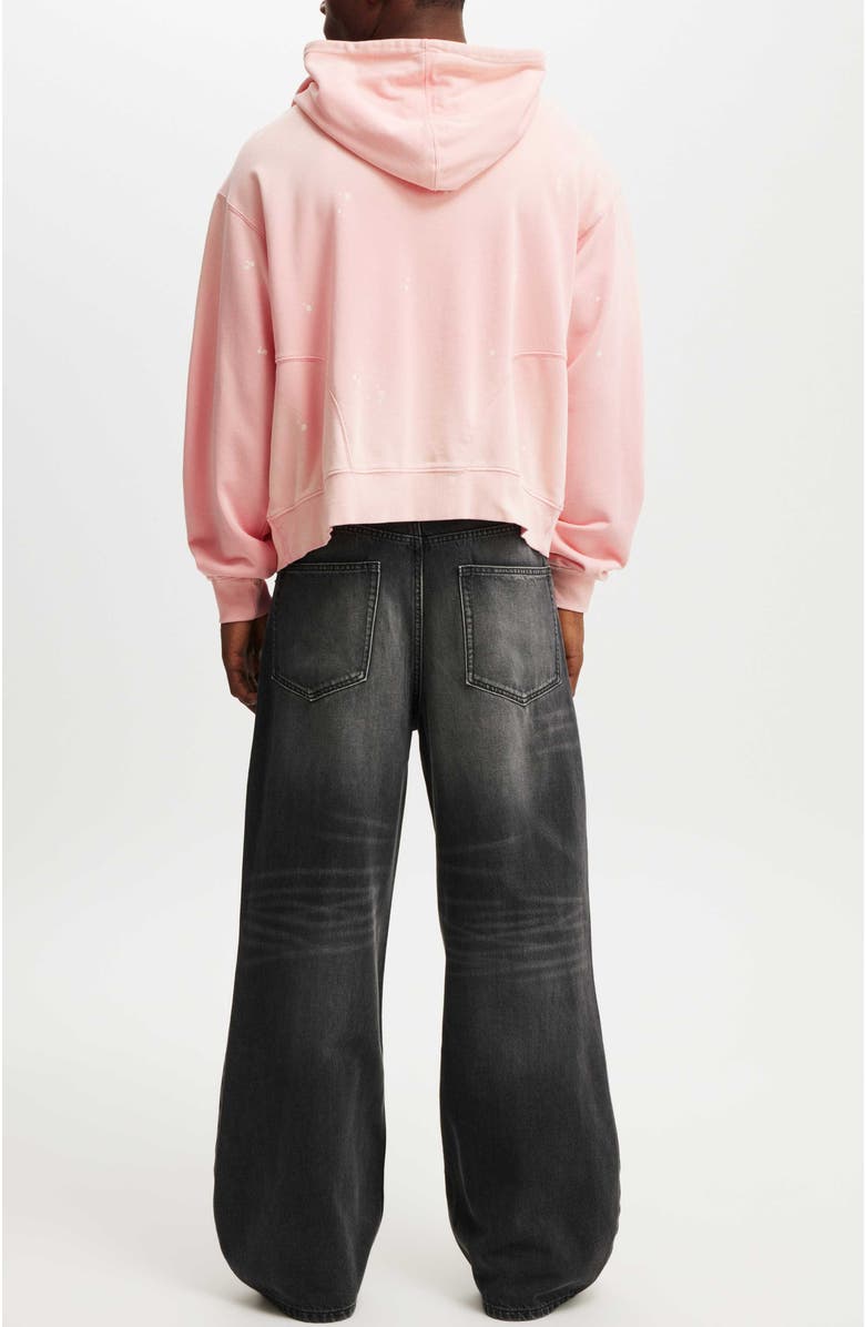 Cotton On Men's Super Baggy Balloon Jean, Alternate, color, Backbone Black