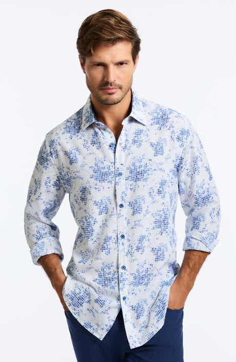 Robert Graham Angola Classic Fit Floral Jacquard Button-Up Shirt