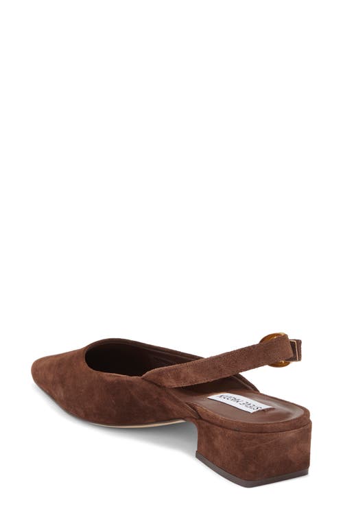 Steve Madden Diona Slingback Pump In Brown