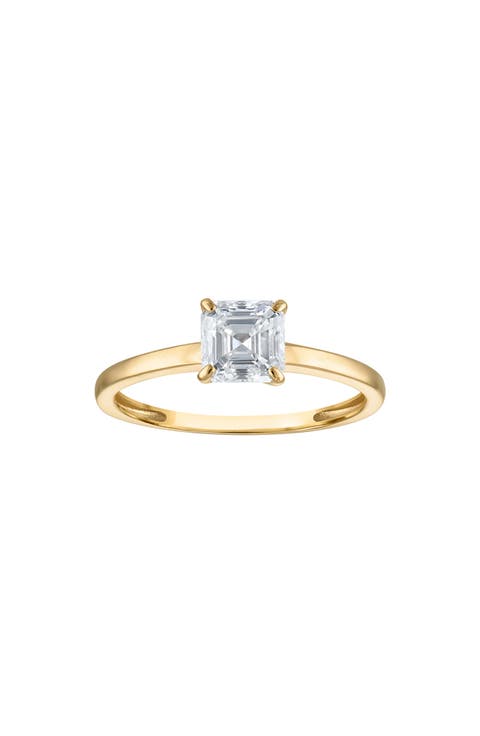 14K Gold Lab Grown Diamond Ring