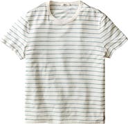 Marine Layer Relaxed Striped Hemp and Cotton T-Shirt