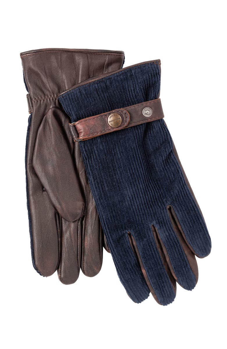 Polo Ralph Lauren Corduroy Hybrid Glove, Main, color, Aviator Navy