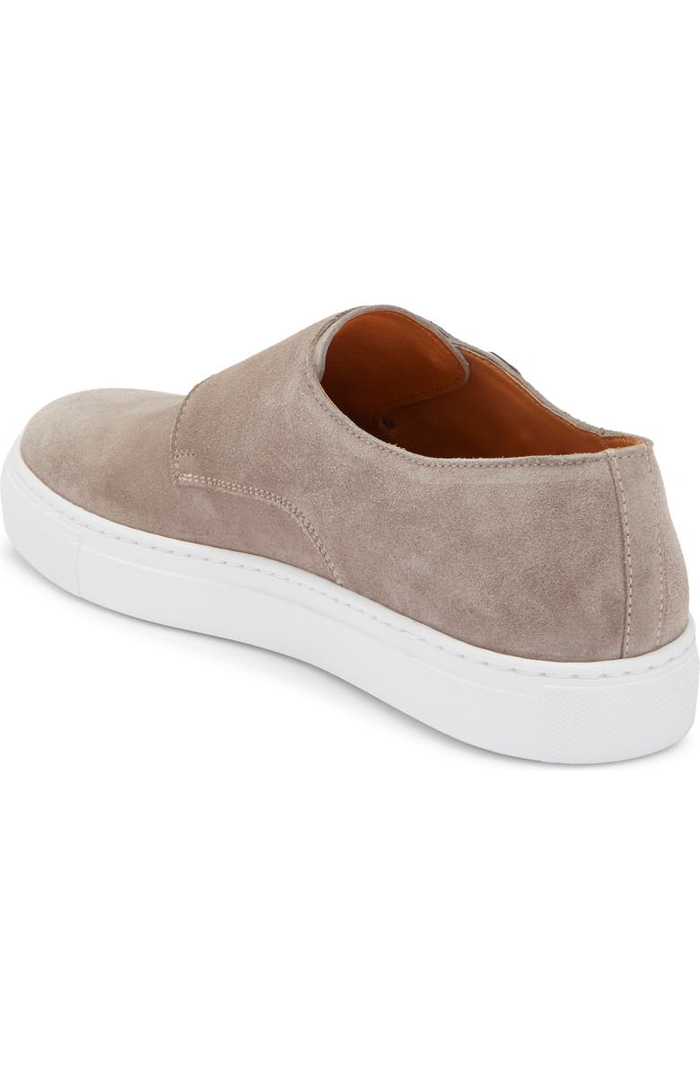 Magnanni Nemes Monk Strap Sneaker, Alternate, color, Tierra