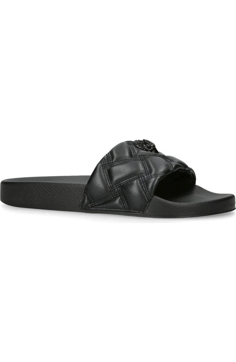 Kurt Geiger London Meena Eagle Slide Sandal, Main, color, Black