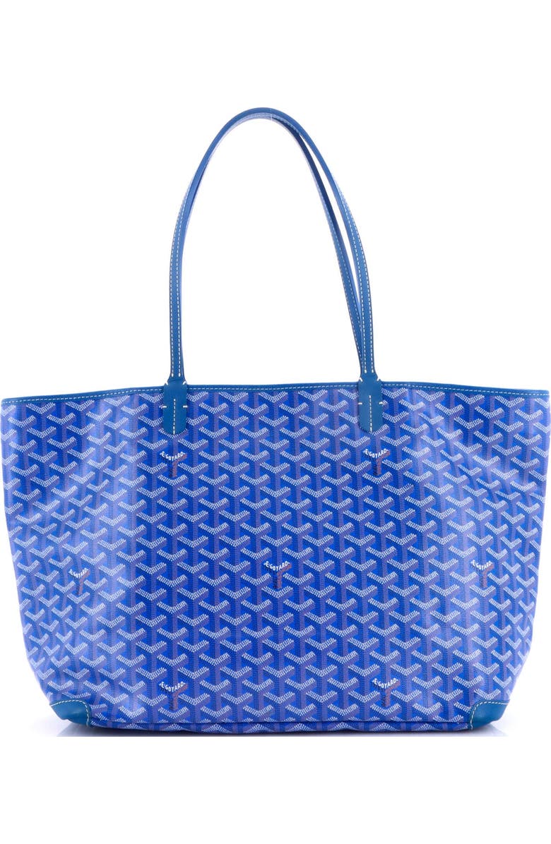 Pre-Owned Goyard Artois Tote Coated Canvas MM, Alternate, color, Blue