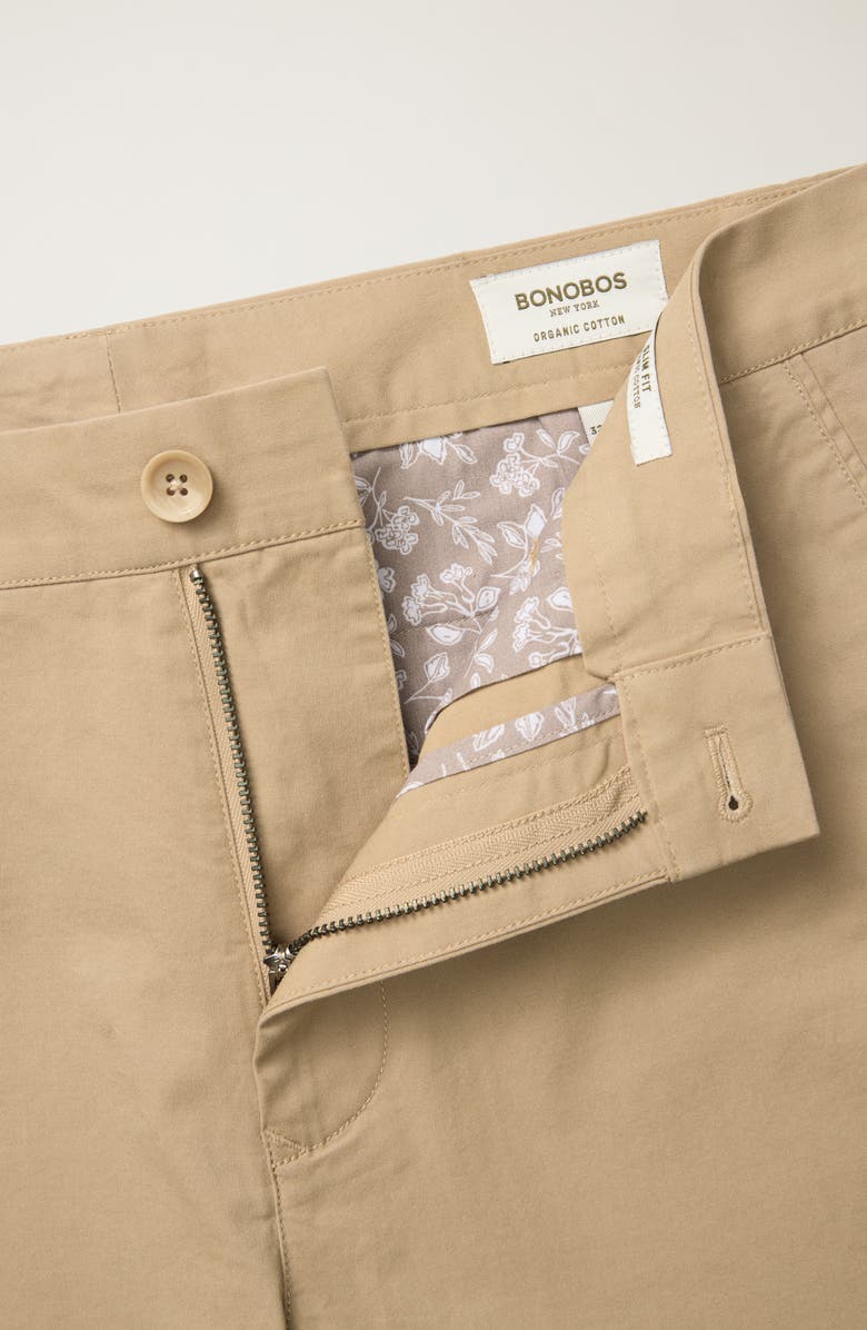 Bonobos Washed Stretch Cotton Chinos, Alternate, color, Cornstalk