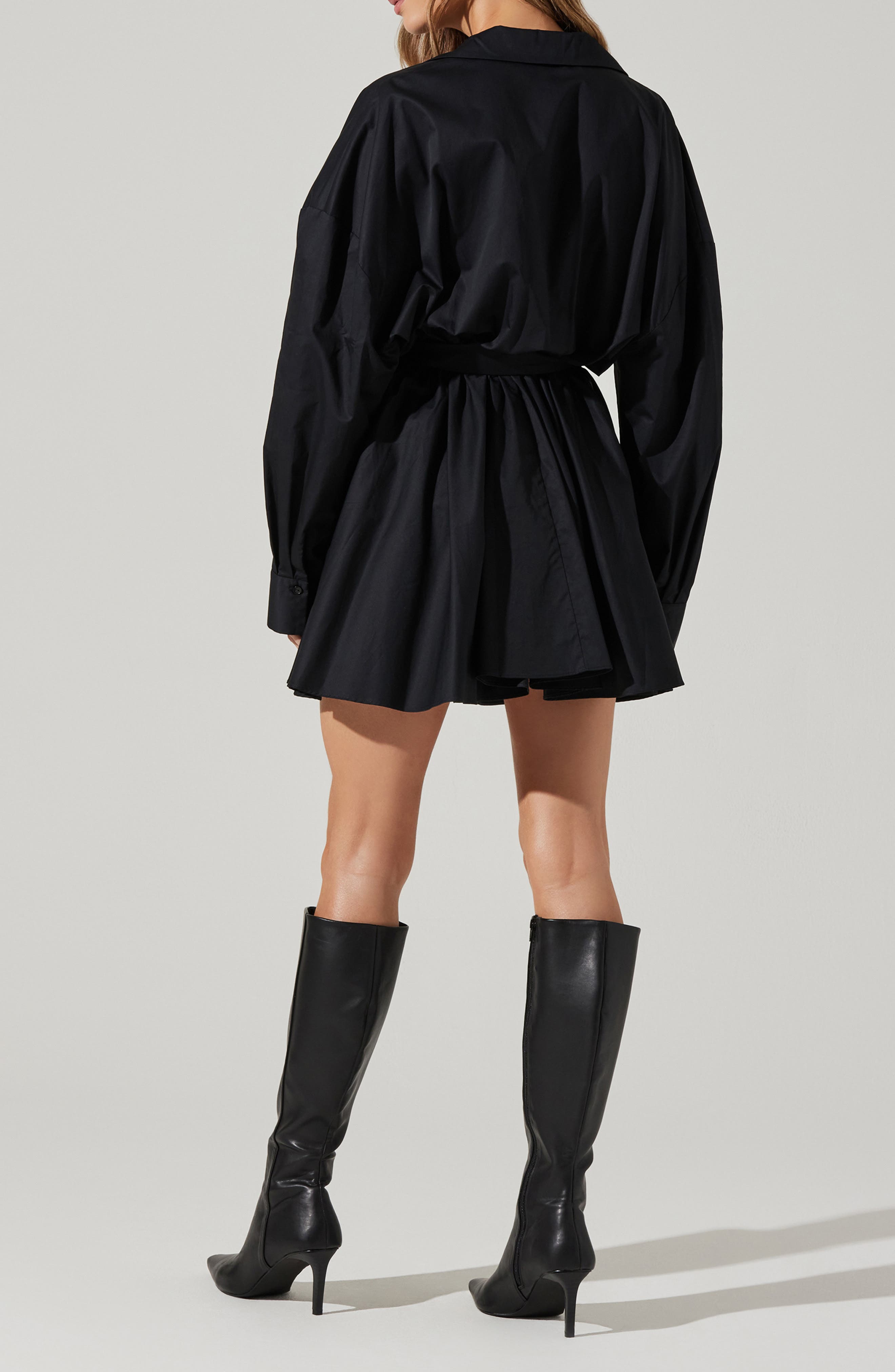 ASTR the Label Winica Long Sleeve Shirtdress (Women) | Nordstromrack