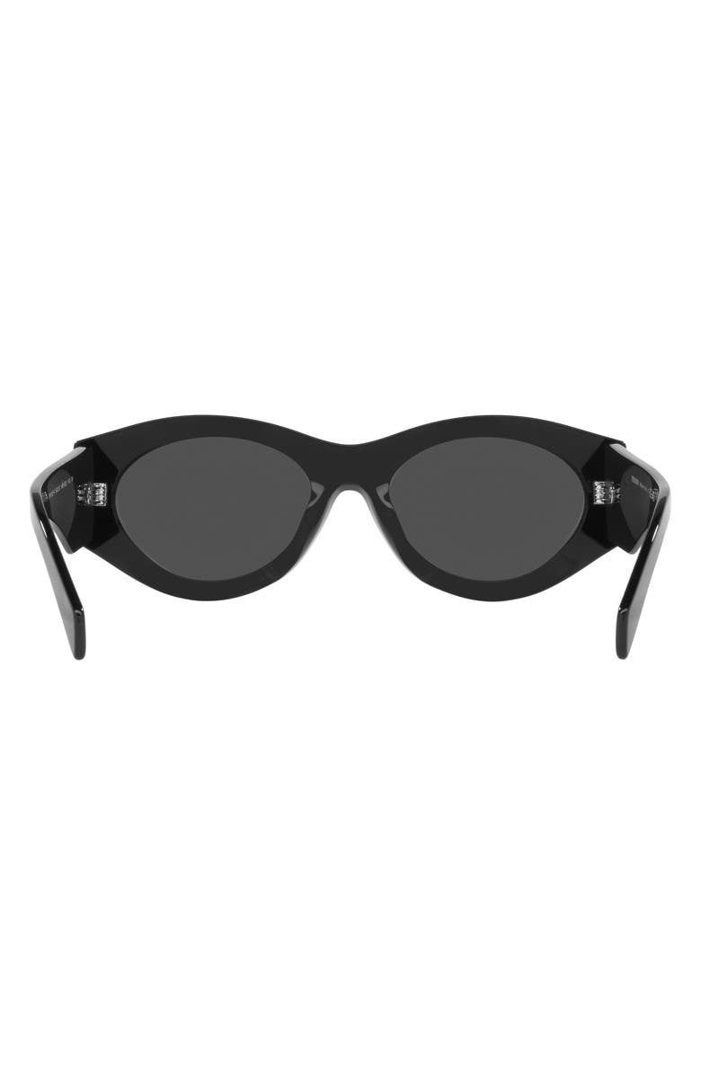 Prada 53mm Irregular Sunglasses, Alternate, color,
