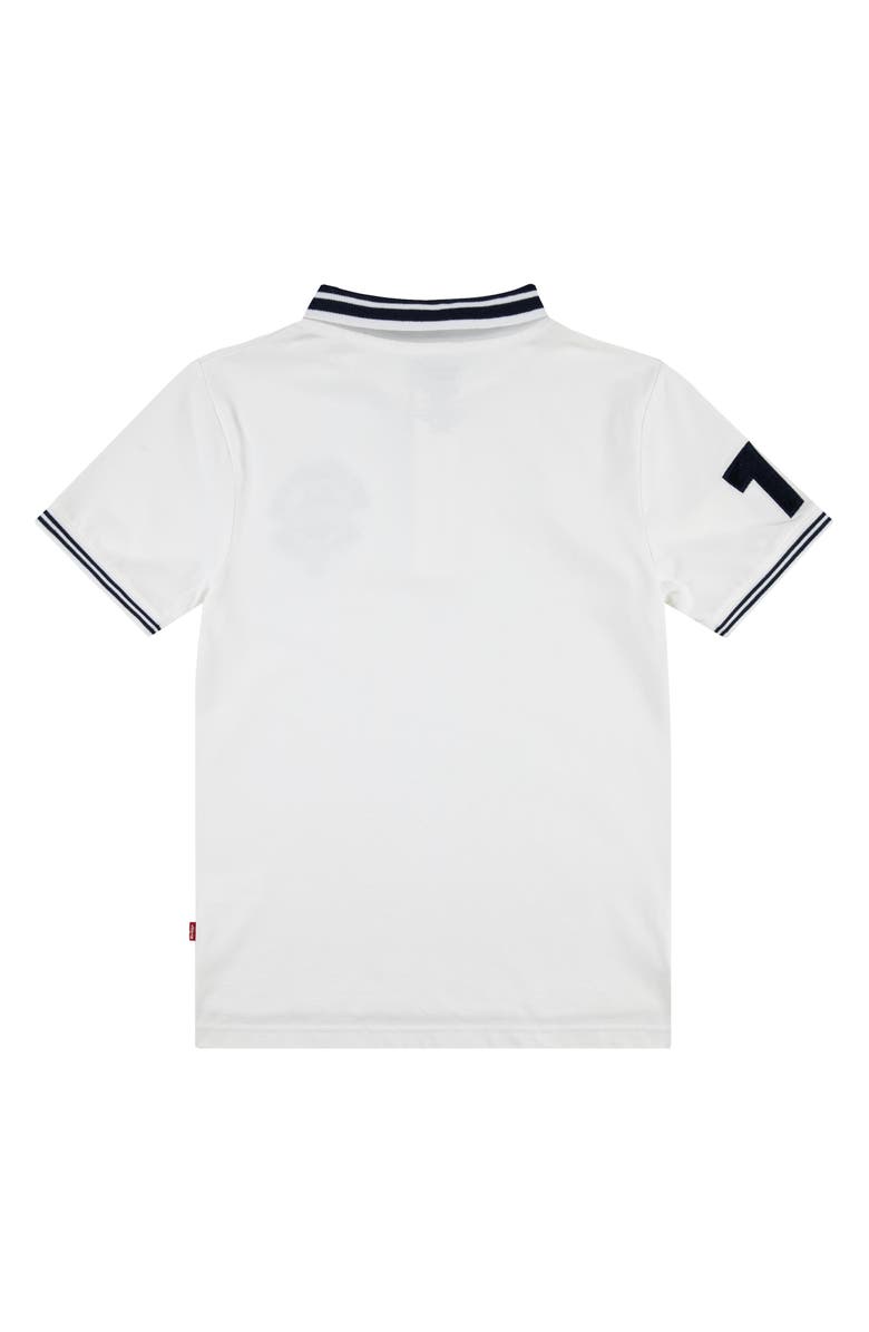 Levi's<sup>®</sup> Kids' Tipped Cotton Polo, Alternate, color, Bright White