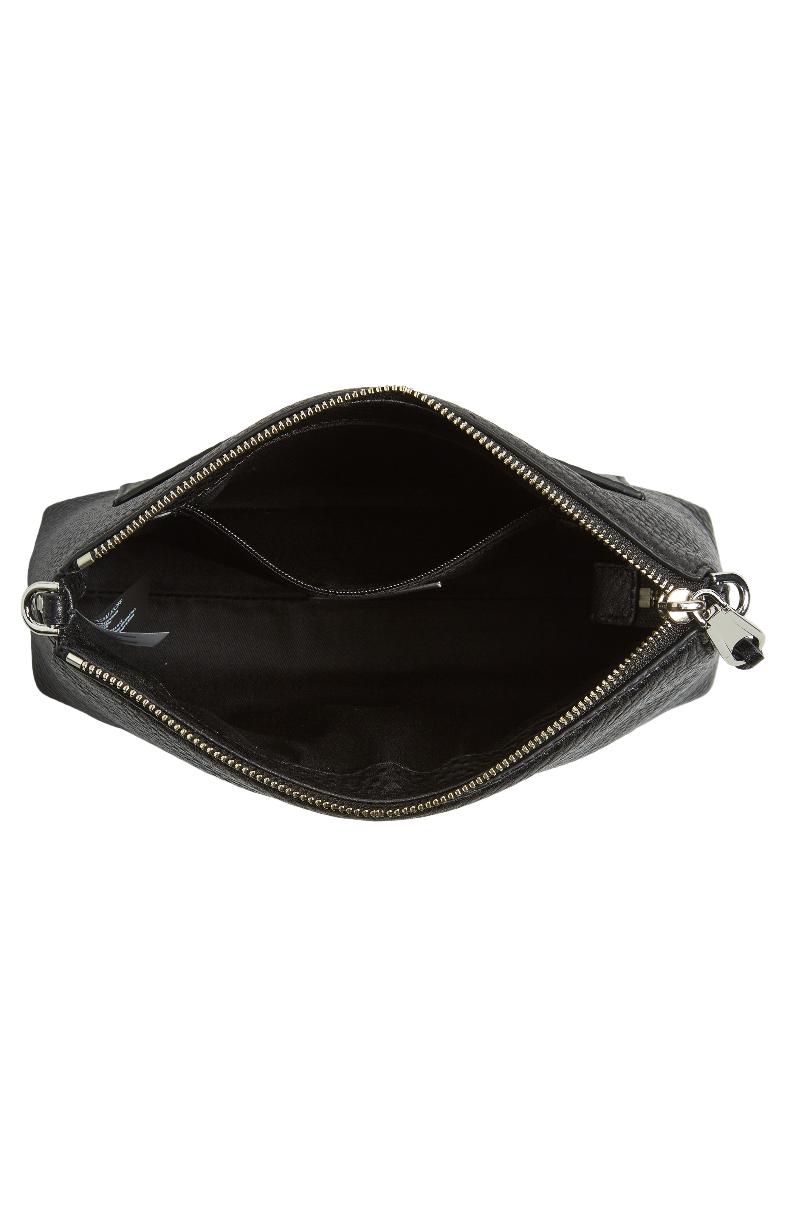 Rebecca Minkoff Darren Top Zip Leather Crossbody Bag, Alternate, color, 