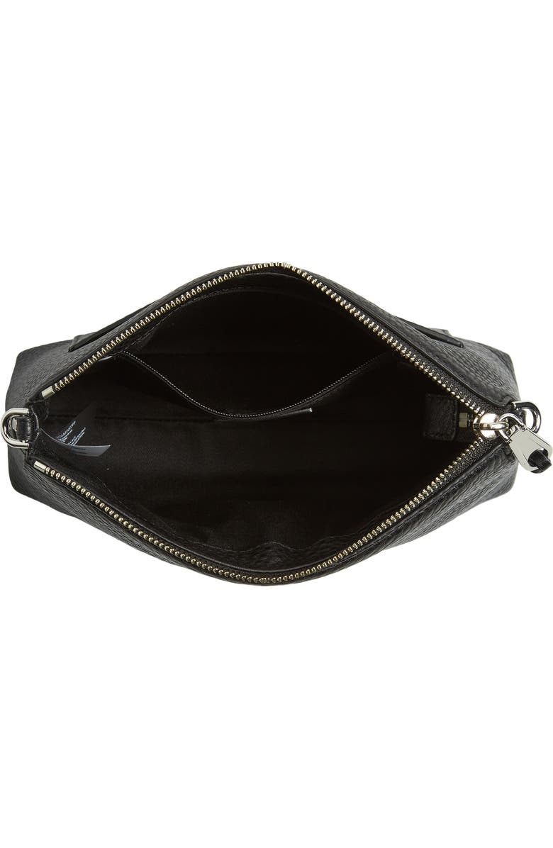 Rebecca Minkoff Darren Top Zip Leather Crossbody Bag, Alternate, color,