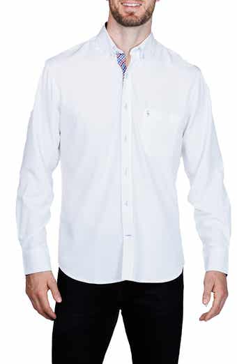 TailorByrd Mélange Performance Button Down Shirt