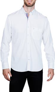 TailorByrd Mélange Performance Button Down Shirt