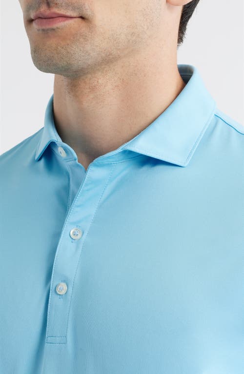 Johnnie-o Birdie Classic Fit Performance Polo In Blue