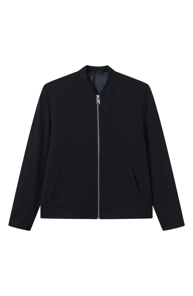 Les Deux Como Bomber Jacket, Alternate, color, Navy