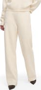 Favorite Daughter Fatigue Sisters Cotton & Cashmere Wide Leg Sweater Pants