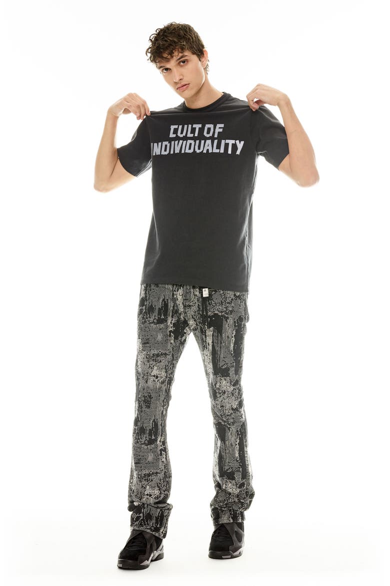 Lenny Bootcut Jeans, Alternate, color, DIGI BLACK