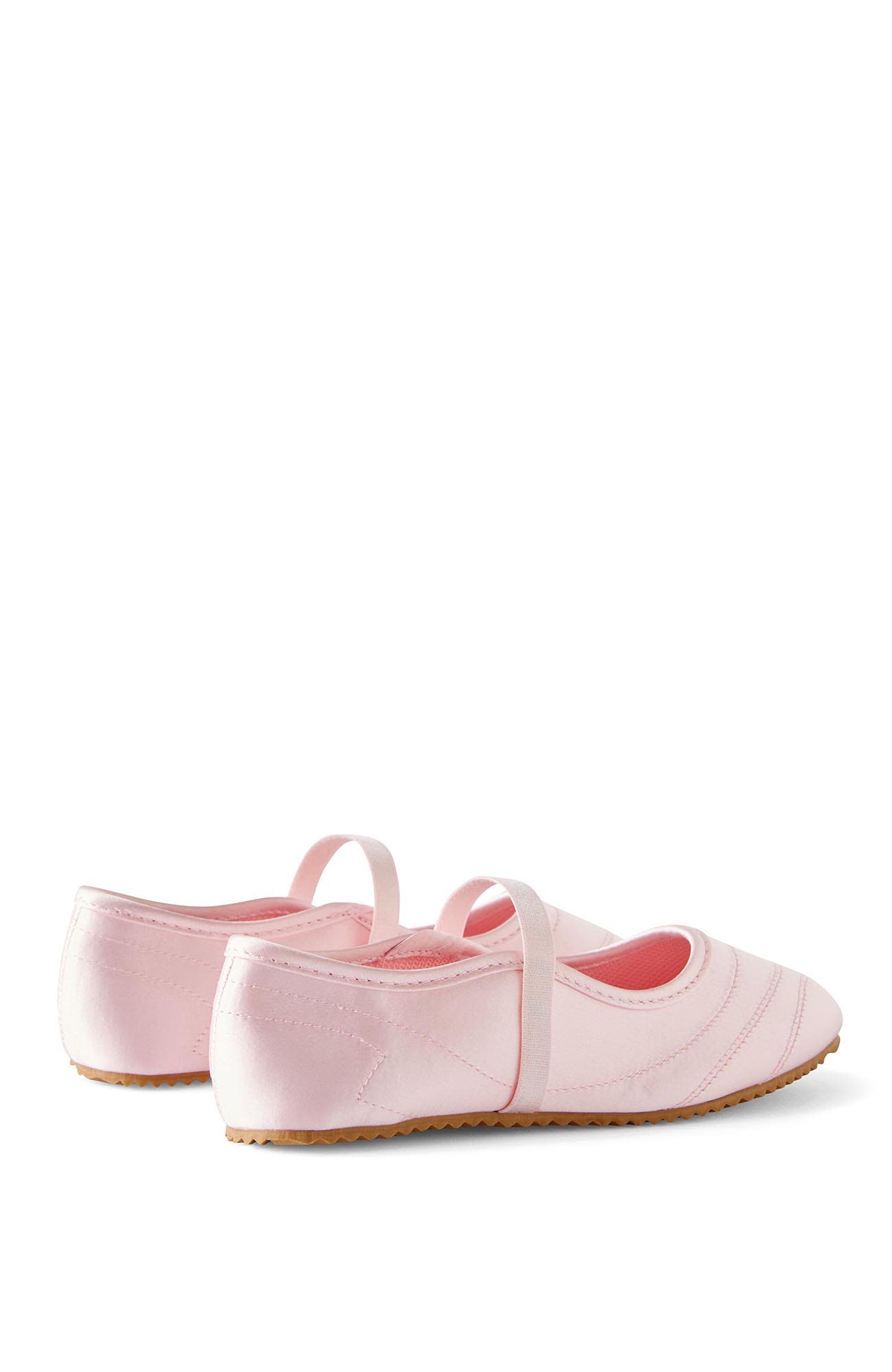 Kid's Kids Ballet Flat, Alternate, color, Tea Party Pink Satin