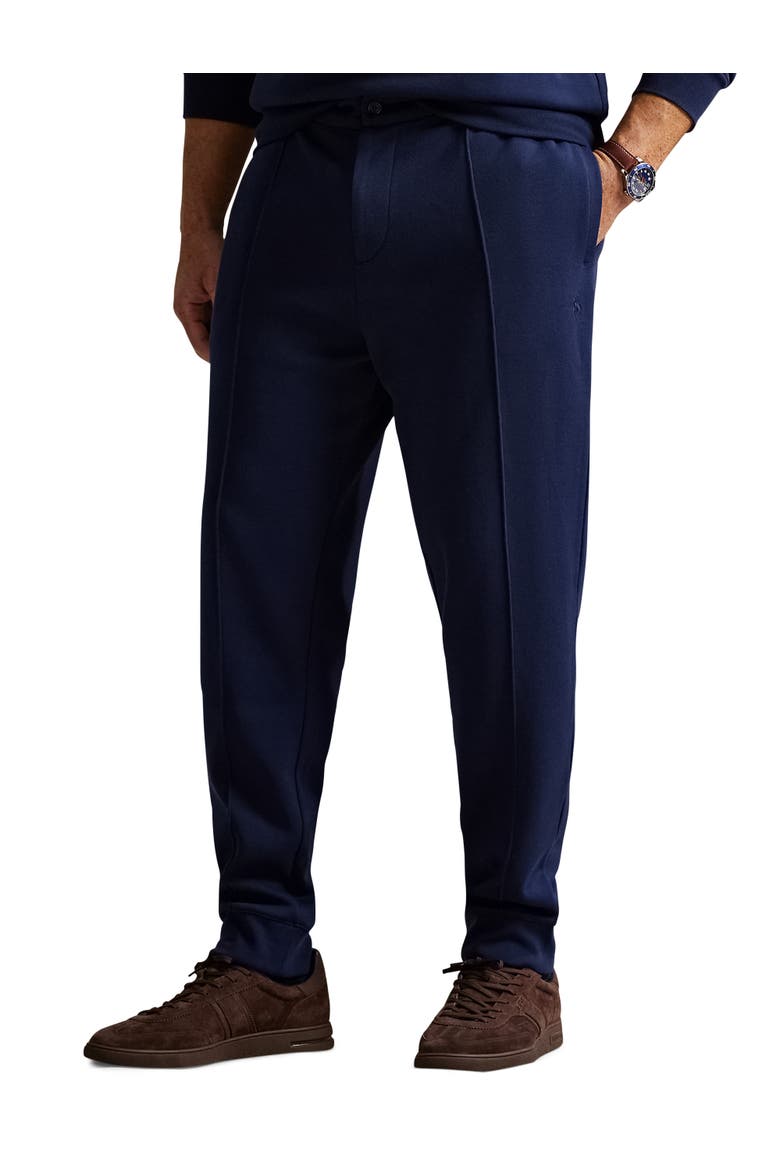 Big & Tall Double-Knit Jogger Pants, Main, color, CRUISE NAVY
