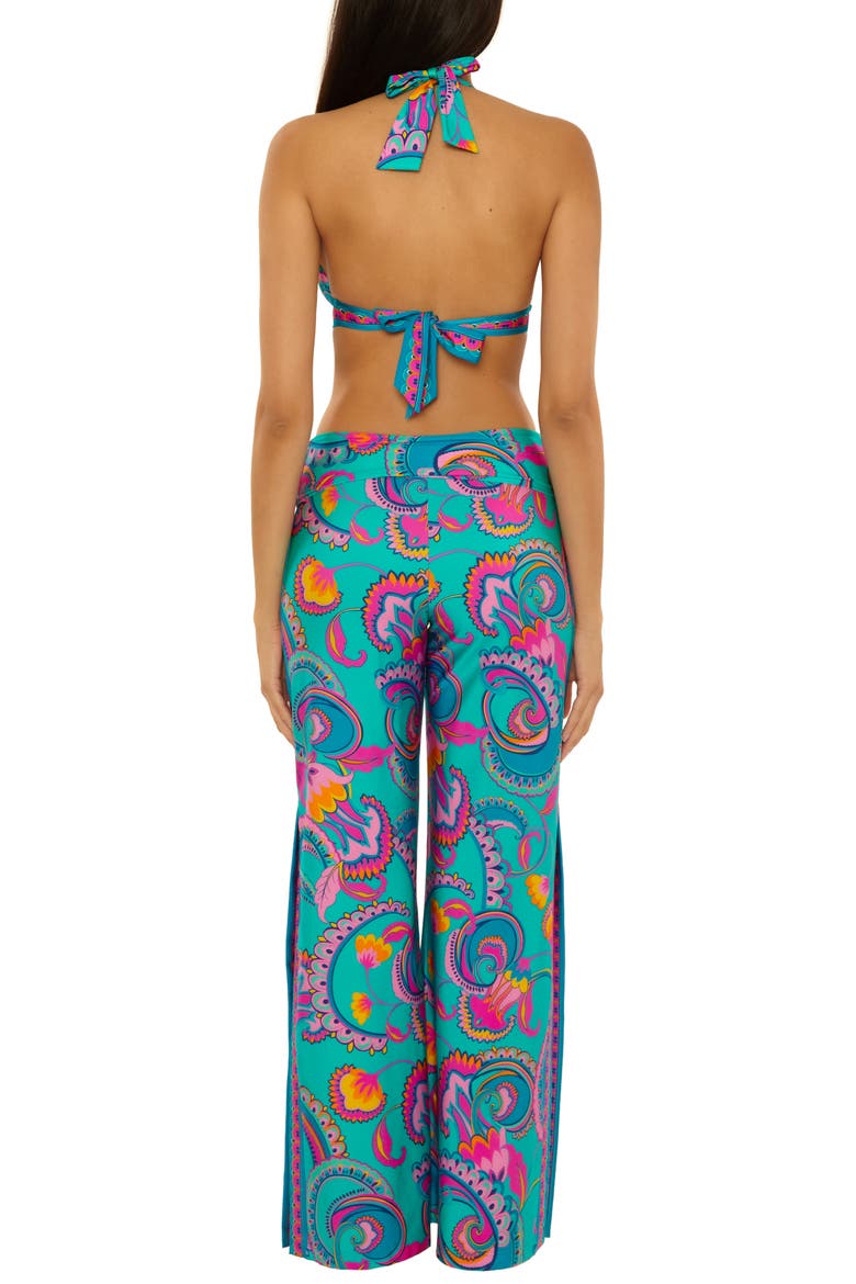 Mykonos Cover-Up Pants, Alternate, color, PINK MULTI