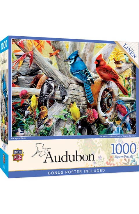 Backyard Birds 1000 Piece Jigsaw Puzzle