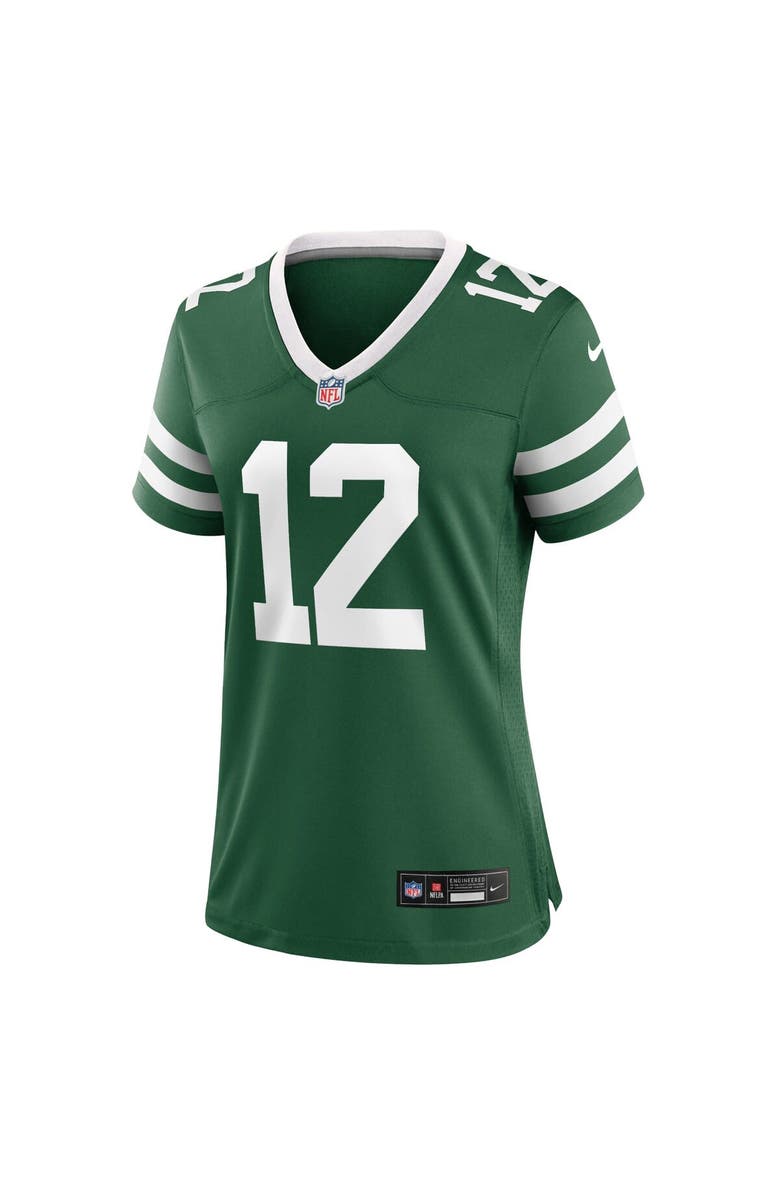 Nike Women's Nike Joe Namath Legacy Green New York Jets Retired Player Game Jersey, Alternate, color, Green