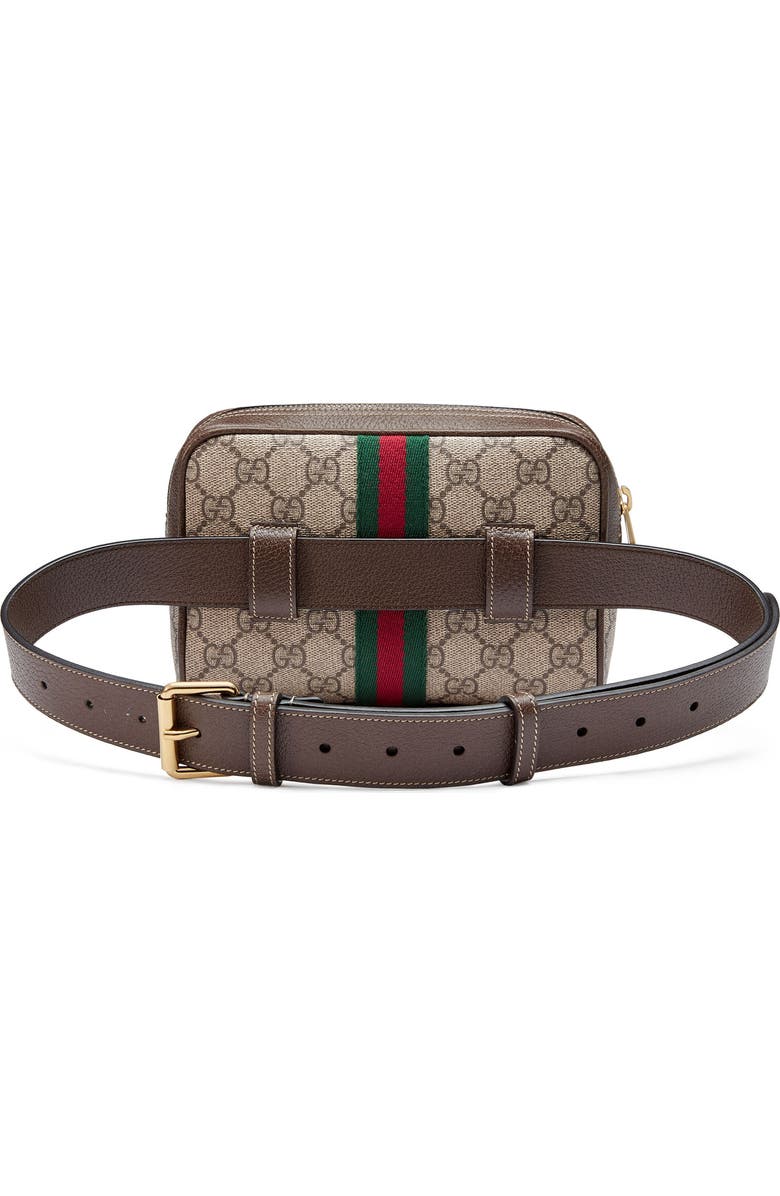 Gucci Small Canvas Belt Bag, Alternate, color,