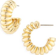 BaubleBar Brenda Hoop Earrings