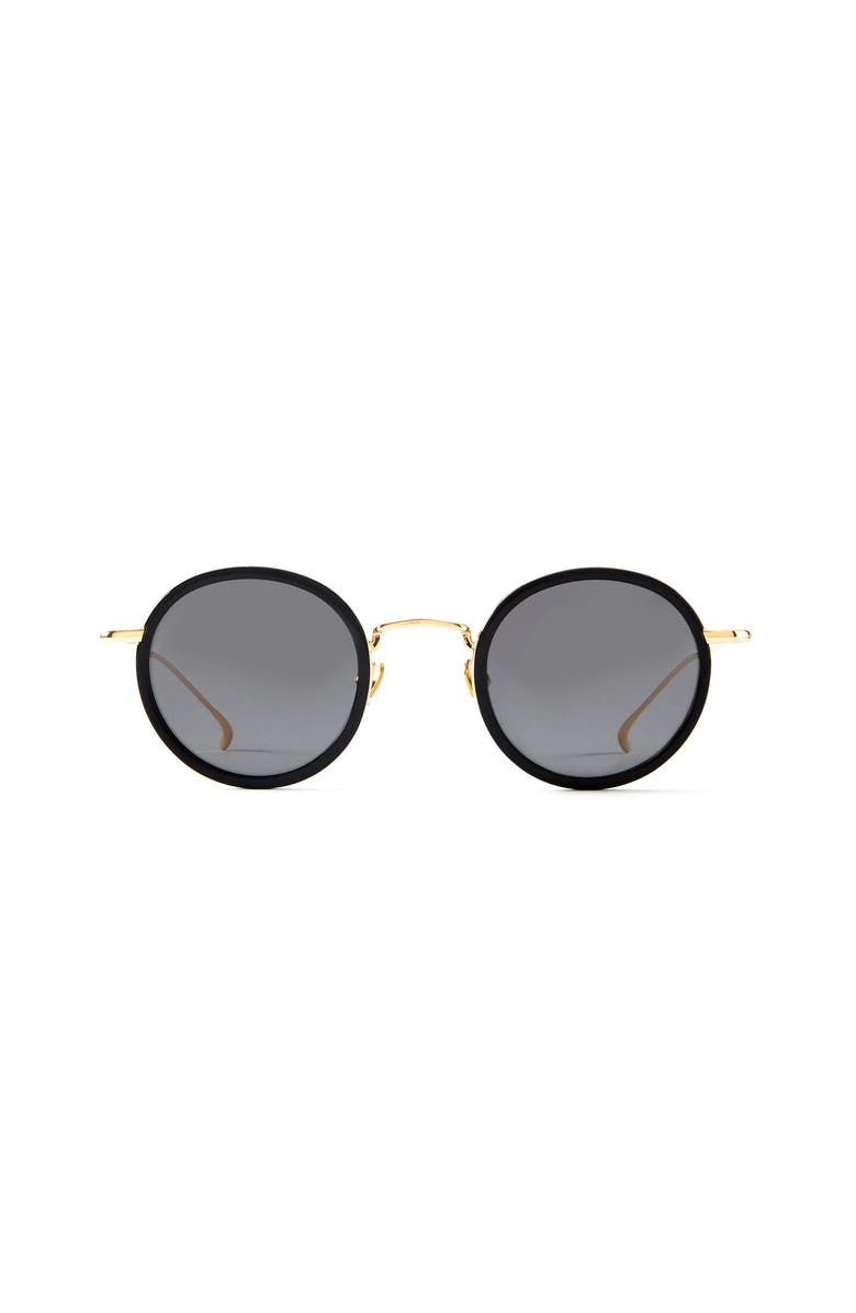 French Kiwis Eyewear Nicolas Sunglasses, Main, color, Black / Gold